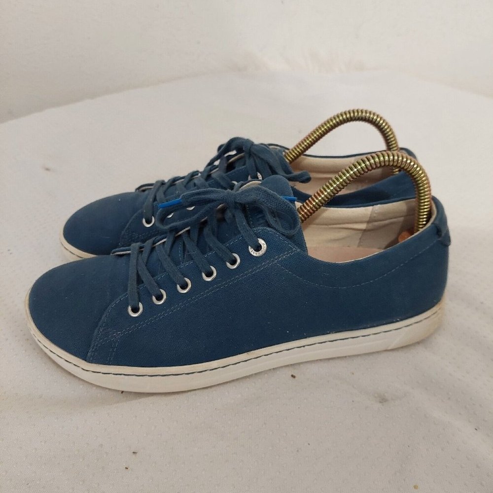 BIRKENSTOCK Arran Canvas Blue Lace-Up Sneaker  Shoes Size 40 EU  9, 9.5 US